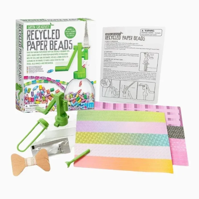 Eco Bijoux Kit De Artesanato Em Papel 4M - Imagem 8