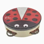 Pandeiro 15cm Com Platinela Joaninha Jog Vibratom - Imagem 3