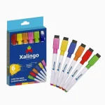 Kit De Canetas C/6 Cores para Quadro Branco Xalingo - Imagem 3
