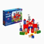 Brincando De Engenheiro Castelo Medieval 80PÇS Xalingo - Imagem 4