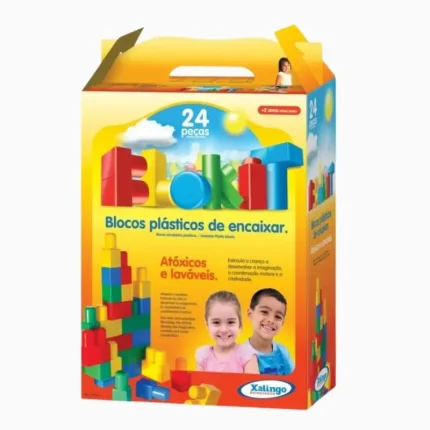 Blokit Blocos De Montar 24PÇS Xalingo