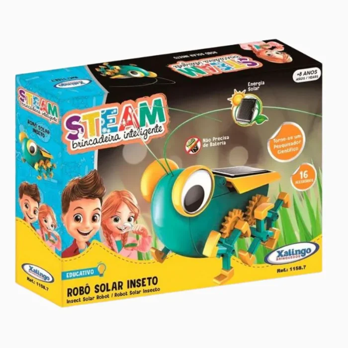 Robô Solar Inseto Steam Xalingo - Imagem 1