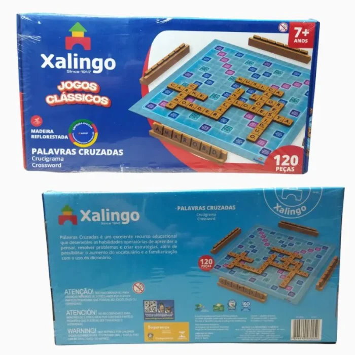 Jogo Palavras Cruzadas 120PÇS Xalingo - Imagem 5