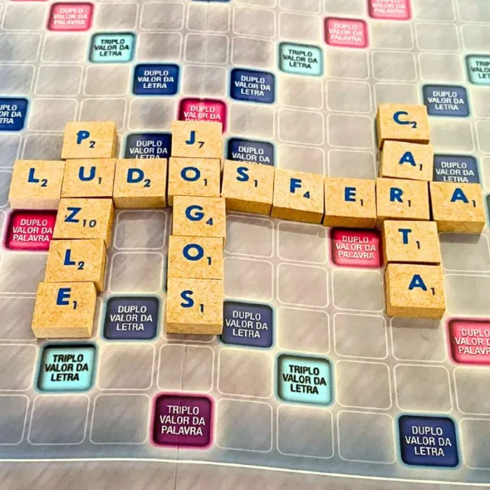 Jogo Palavras Cruzadas 120PÇS Xalingo - Imagem 3