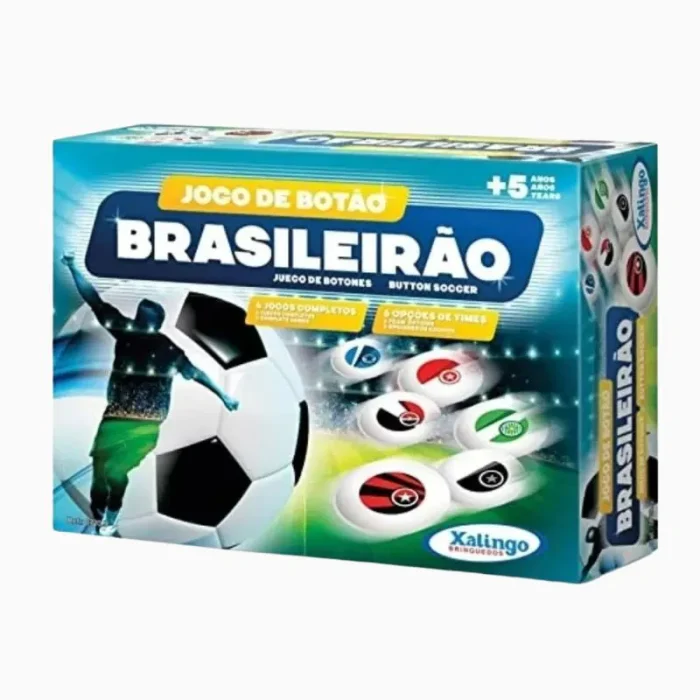 Jogo De Futebol De Botão Brasileirão Xalingo - Imagem 6