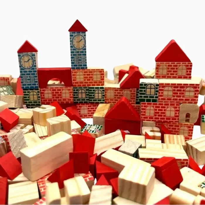 Brincando de Engenheiro Blocos de Montar 120PÇS Xalingo - Imagem 6