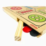 Jogo De Dama E Ludo Em Madeira Carimbrás - Imagem 5
