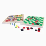 Jogo De Dama E Ludo Em Madeira Carimbrás - Imagem 8