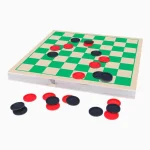 Jogo De Dama E Ludo Em Madeira Carimbrás - Imagem 3