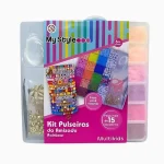 My Style Rainbow Kit de Pulseiras da Amizade Multikids