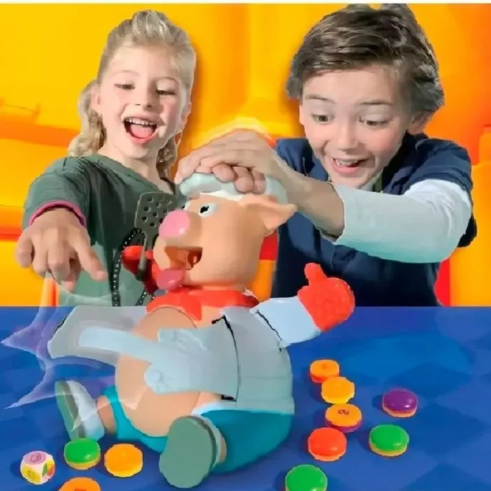 Jogo Porquinho Comilão Multikids - Imagem 3