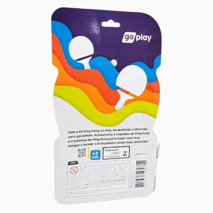 Go Play Kit De Ping-Pong Multikids - Imagem 6