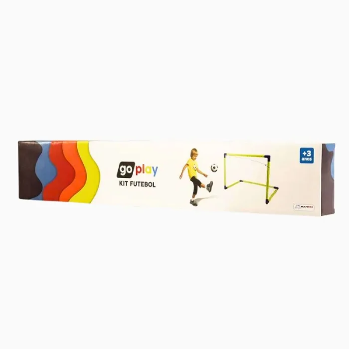 Go Play Kit De Futebol Com Trave Multikids - Imagem 8