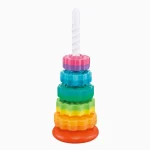 Torre Arco-Íris Primeira Infância 6PÇS Multikids - Imagem 4