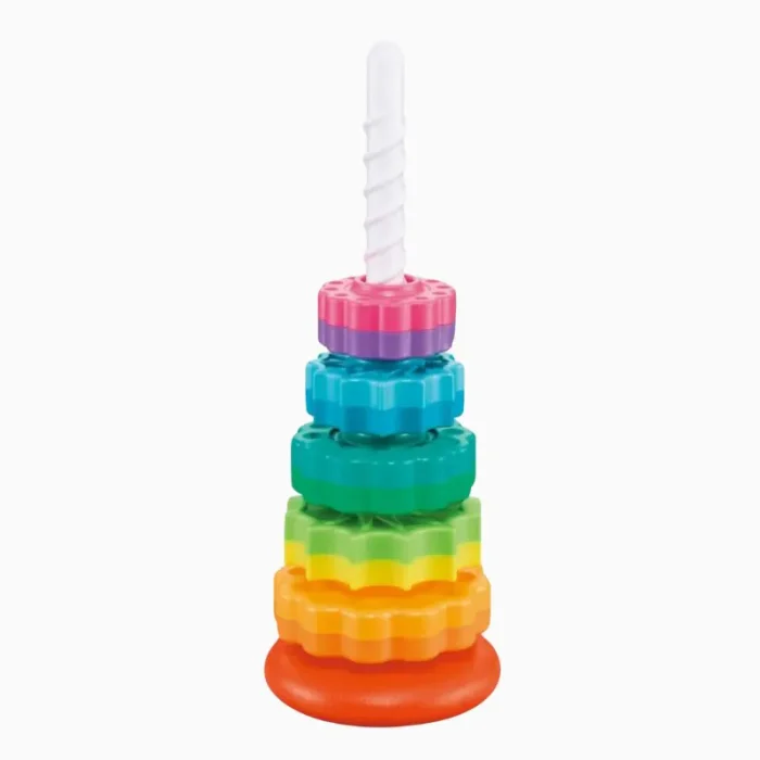 Torre Arco-Íris Primeira Infância 6PÇS Multikids - Imagem 4