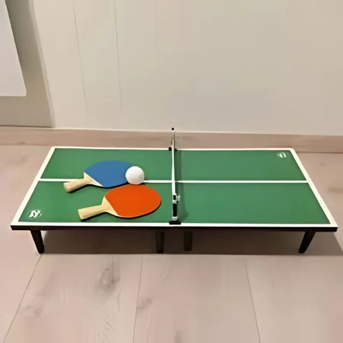 Mini Ping-Pong Com Rede E Raquetes Multikids - Imagem 3