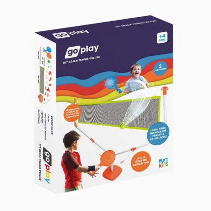 Go Play Kit De Beach Tênis Multikids