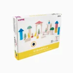 Cidadela Blocos De Montar 32PÇS Em Madeira Lume - Imagem 8