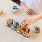 Carretinhas De Encaixe Em Madeira Lume - Imagem 4