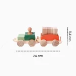 Carretinhas De Transporte Em Madeira Lume - Imagem 4