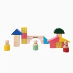 Cidadinha Kit De Blocos Em Madeira Lume