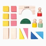 Cidadinha Kit De Blocos Em Madeira Lume - Imagem 2