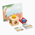 Jogo O Gato E O Passarinho Em Madeira Lume - Imagem 2