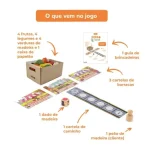 Jogo Colaborativo Hora da Feira Em Madeira Lume - Imagem 4