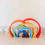 Arco Íris 7PÇS Em Madeira Lume - Imagem 4