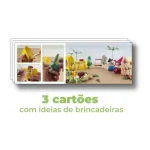 Kit Vilarejo Conjunto De Blocos Em Madeira Lume - Imagem 6