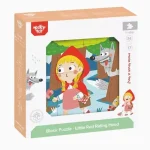 Chapeuzinho Vermelho Quebra-cabeça 17PÇS Tooky Toy