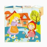 Chapeuzinho Vermelho Quebra-cabeça 17PÇS Tooky Toy - Imagem 4