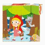 Chapeuzinho Vermelho Quebra-cabeça 17PÇS Tooky Toy - Imagem 5