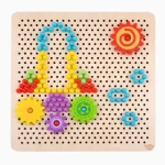 Super Tabuleiro De Encaixe 280PÇS Tooky Toy - Imagem 4