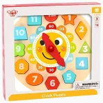 Jogo Relógio De Encaixe Solzinho Tooky Toy