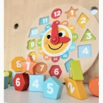 Jogo Relógio De Encaixe Solzinho Tooky Toy - Imagem 4