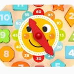 Jogo Relógio De Encaixe Solzinho Tooky Toy - Imagem 5