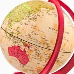 Globo Terrestre Giacomino Antigo 16cm Tecnodidattica - Imagem 2