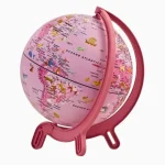 Globo Terrestre Pink Zoo 16cm Tecnodidattica