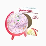 Globo Terrestre Pink Zoo 16cm Tecnodidattica - Imagem 4