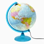 Globo Geográfico Noite E Dia 25CM Tecnodidattica - Imagem 4