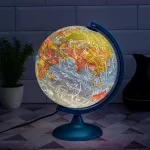 Globo Geográfico Noite E Dia 25CM Tecnodidattica