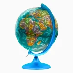 Globo Geográfico Noite E Dia 25CM Tecnodidattica - Imagem 2