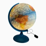 Globo Geográfico Noite E Dia 25CM Tecnodidattica - Imagem 6