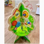 Árvore Sensorial Giratória Em Madeira Tooky Toy - Imagem 8