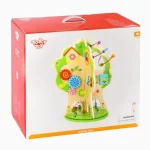 Árvore Sensorial Giratória Em Madeira Tooky Toy