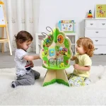 Árvore Sensorial Giratória Em Madeira Tooky Toy - Imagem 2