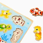 Tabuleiro de Encaixe Mar Com Pinos Tooky Toy - Imagem 4