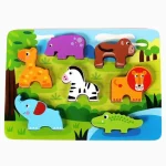 Tabuleiro De Encaixe Floresta Em Madeira Hi Pando