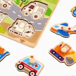 Tabuleiro de Encaixe Veículos Com Pinos Hi Pando - Imagem 4